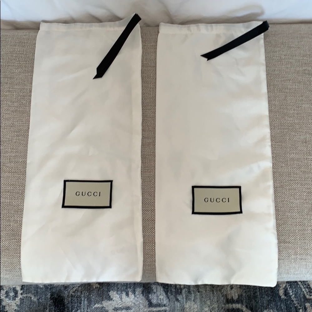 Gucci dust bags - pair